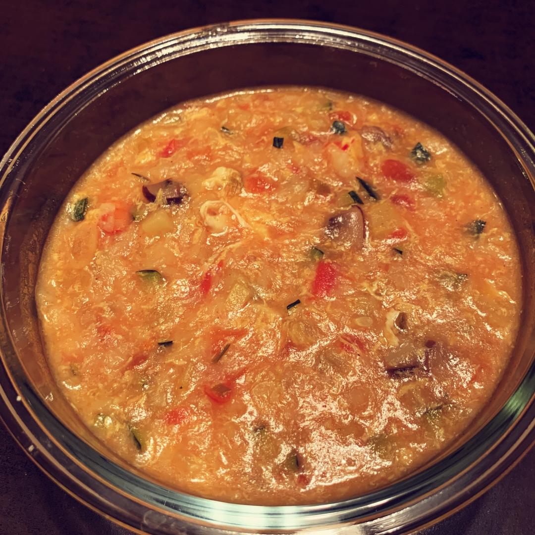 疙瘩汤～拌疙瘩手法视频