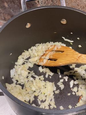 【减脂主食】217卡 红酒炖羽衣甘蓝小扁豆饭 最好吃的羽衣甘蓝吃法的做法 步骤2