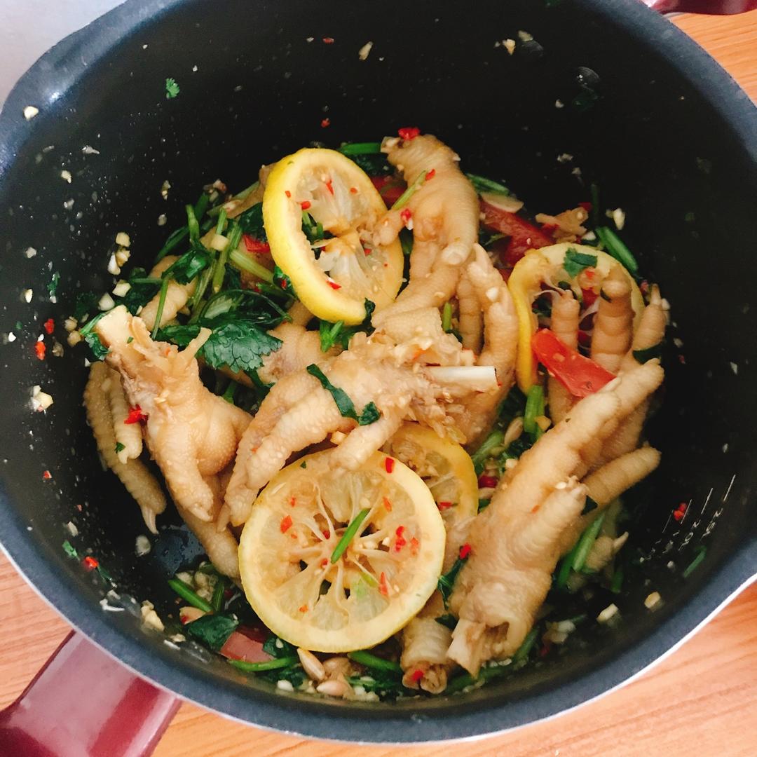 超好吃的🍋酸辣凤爪