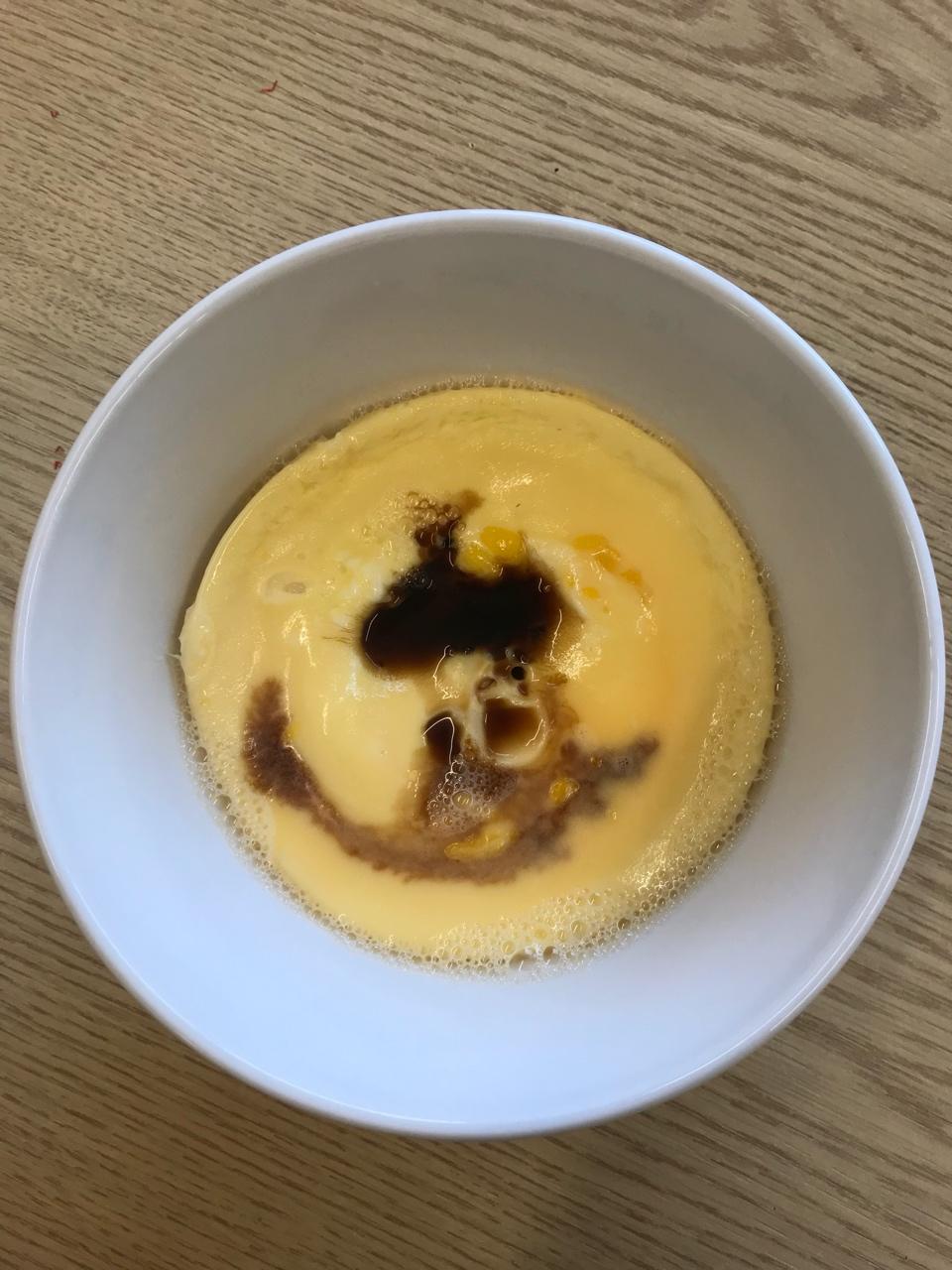 简单鸡蛋羹(微波炉版)