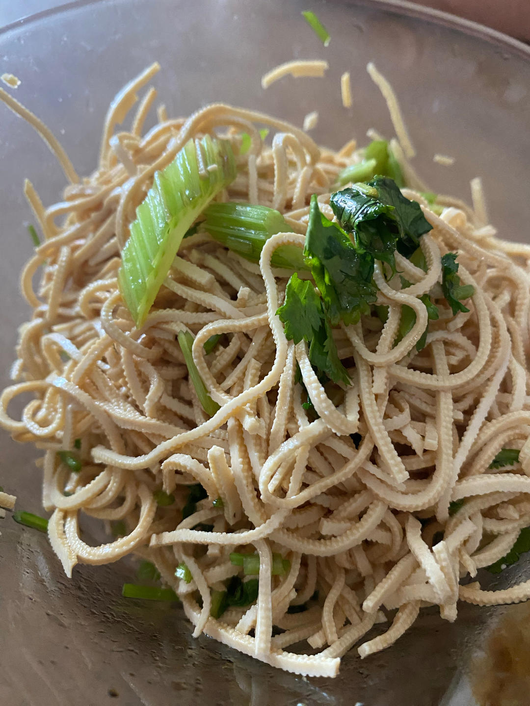 凉拌菜6⃣️-凉拌豆腐丝（简易版）