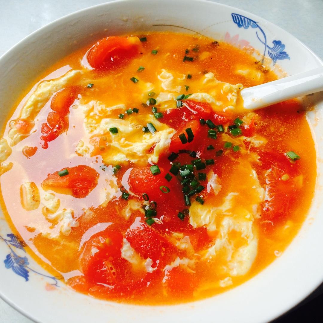 舍得cs做的西红柿鸡蛋汤