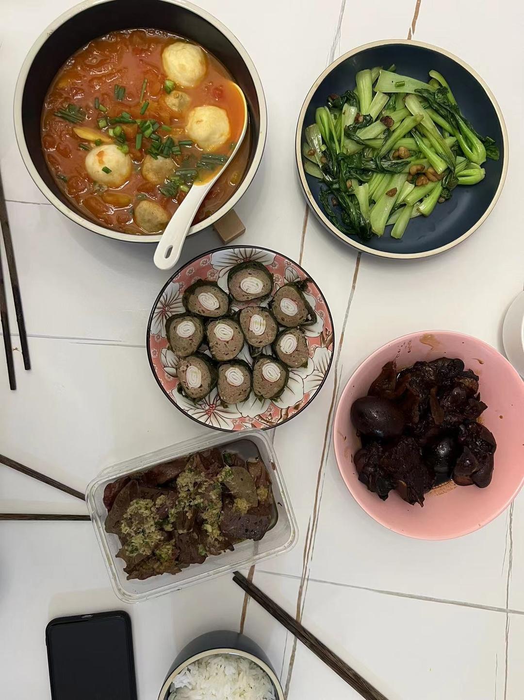 番茄丸子汤