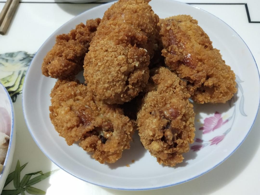 香脆辣味炸鸡翅