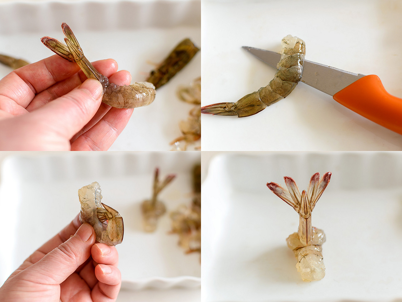 花开富贵 蒜蓉粉丝凤尾虾的做法 步骤6