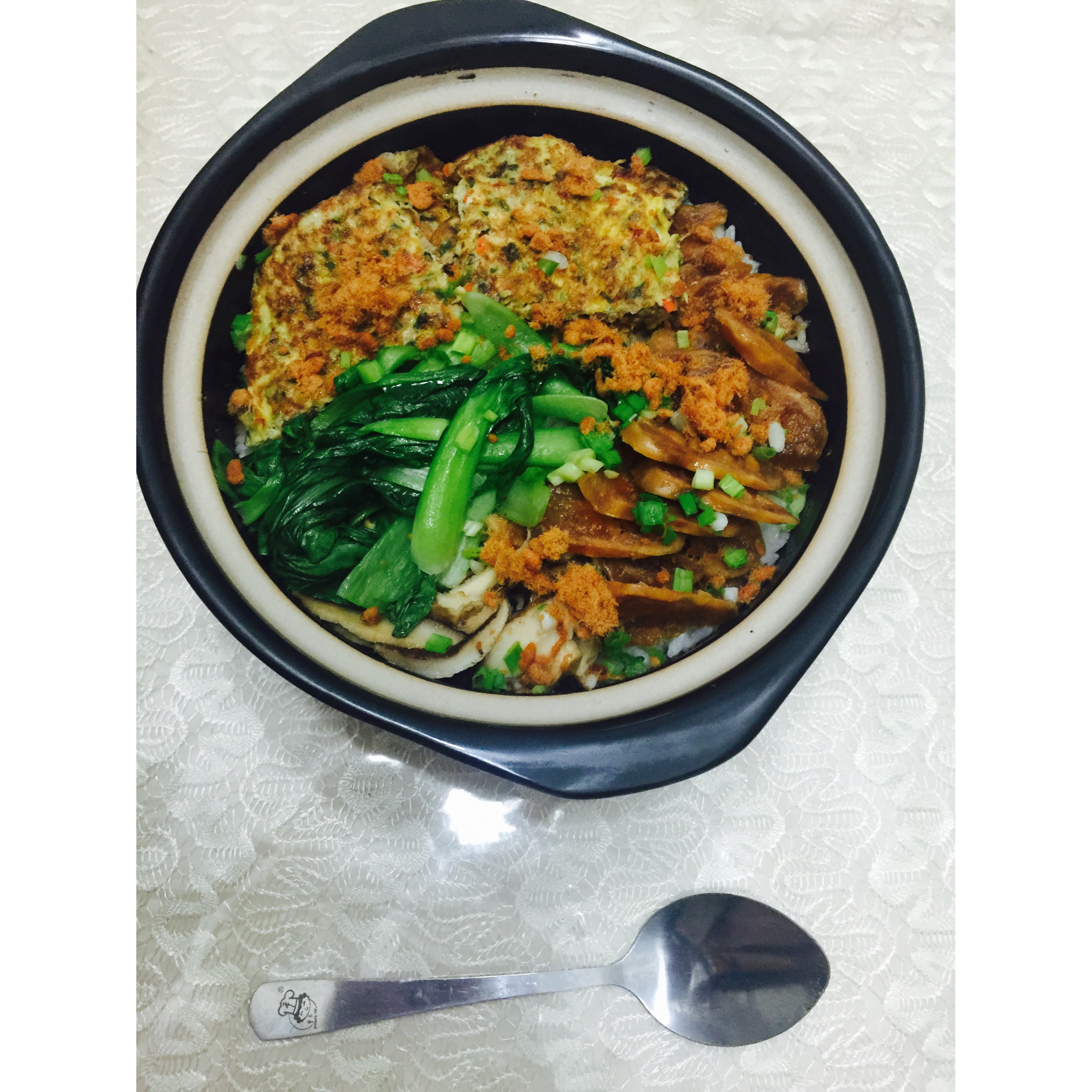 香肠煲仔饭