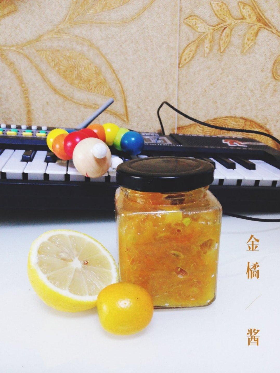 金桔酱润肺止咳化痰疗效好。金桔酱。