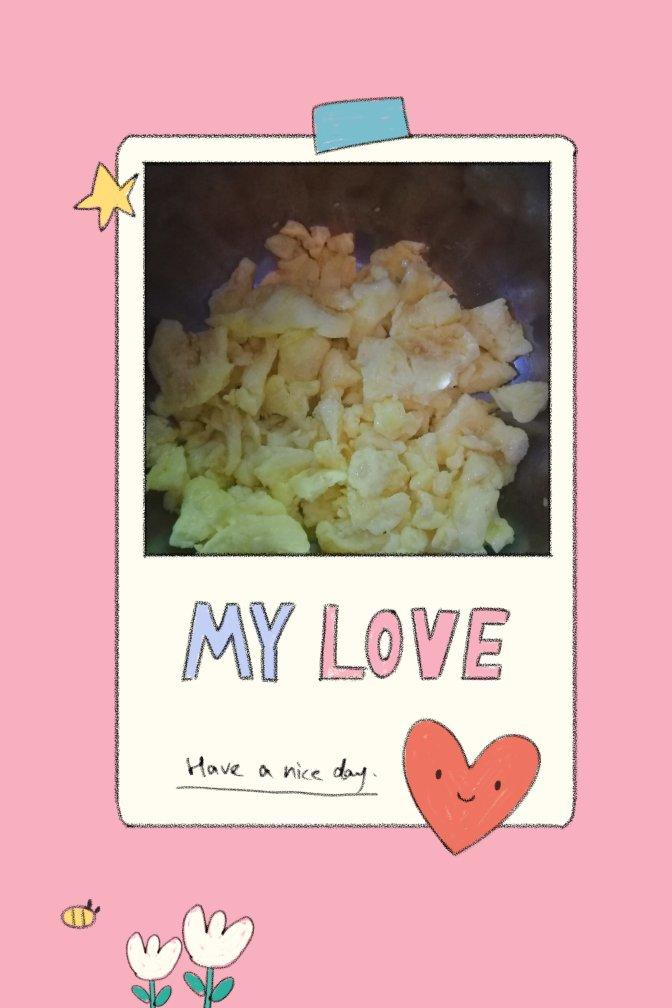美式炒蛋 scrambled eggs