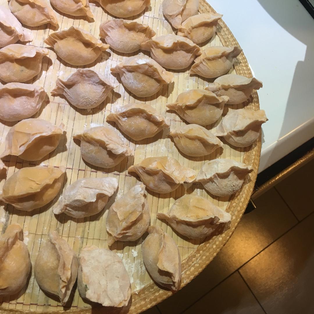 韭菜虾仁鲜肉水饺