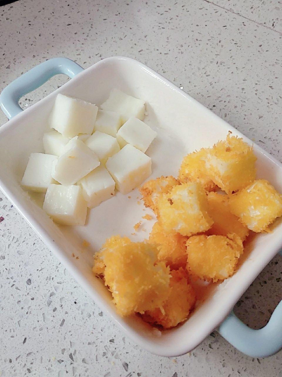 炸鲜奶糕【简单易做】