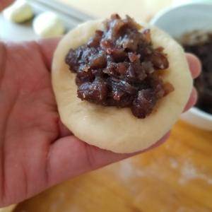 松松软红豆饼，皮薄馅厚微微甜的做法 步骤4