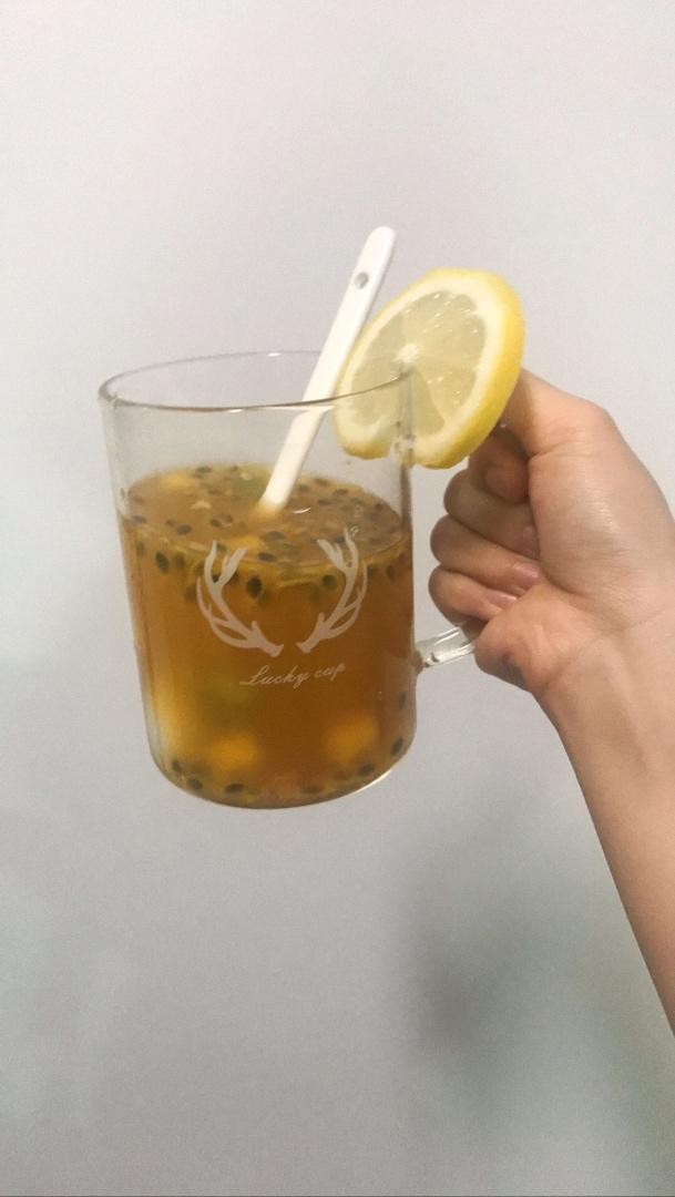百香果水果茶