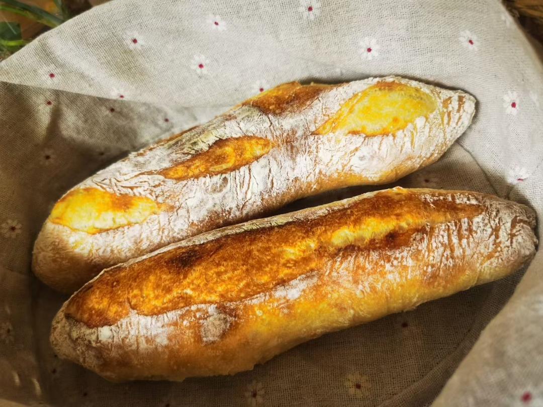 液种法香浓牛奶面包棒｜松软有嚼劲