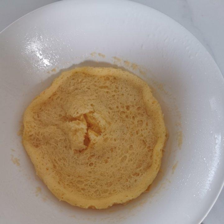 超级简单的微波炉蛋糕附烤箱版8寸