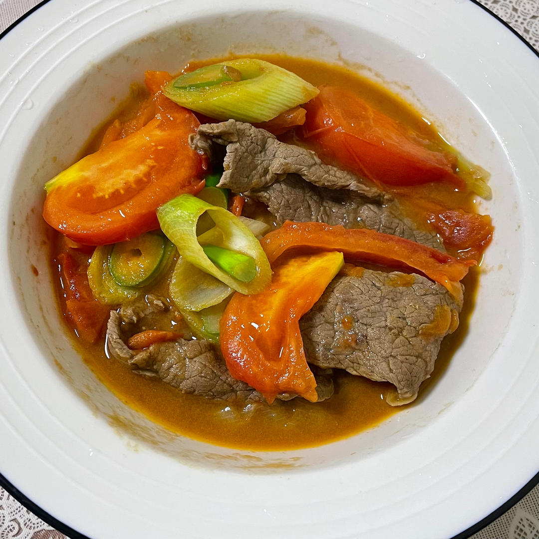 再挑食的孩子都喜欢吃的番茄炒牛肉