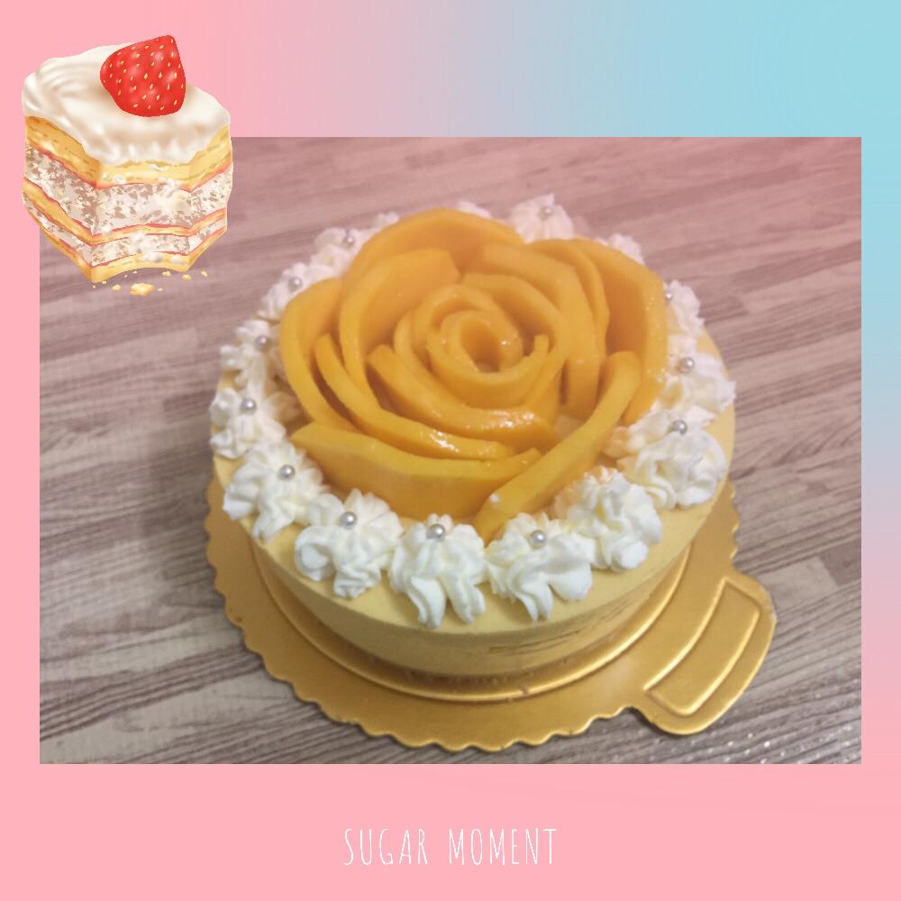 《Tinrry下午茶》教你做芒果流心慕斯（6寸配方）