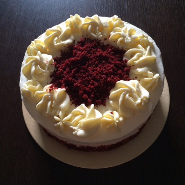 红丝绒杯子蛋糕（酸奶油Q弹版）Red velvet cupcake