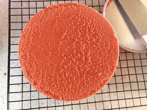 奶油草莓红丝绒裸蛋糕的做法 步骤9