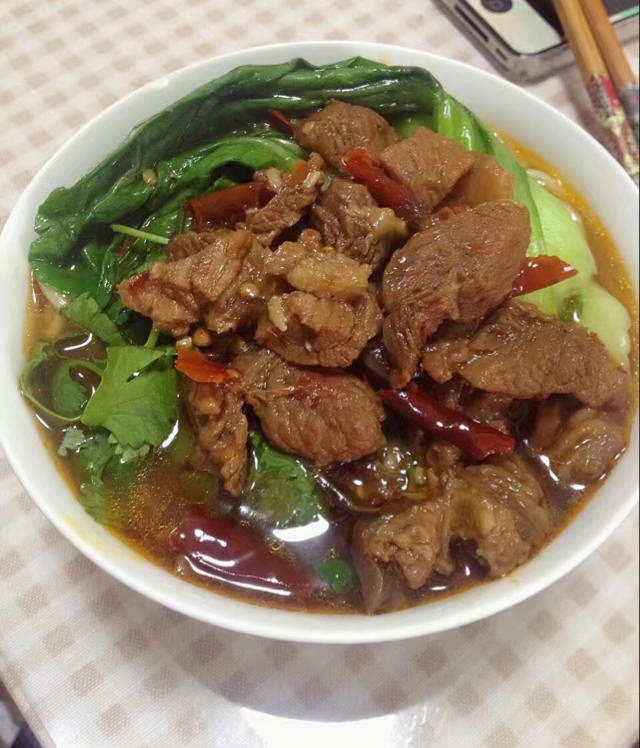 红烧牛肉面
