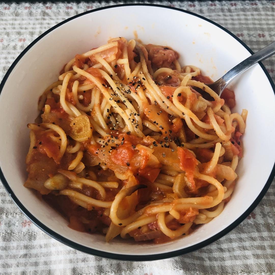 超好吃的㊙️制意大利面番茄意面 简单易上手 媲美必胜客