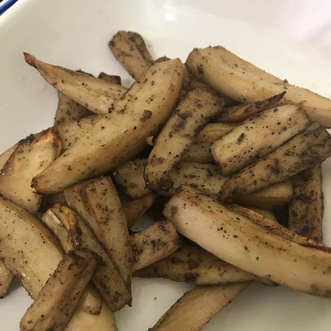 椒盐杏鲍菇（空气炸锅版）