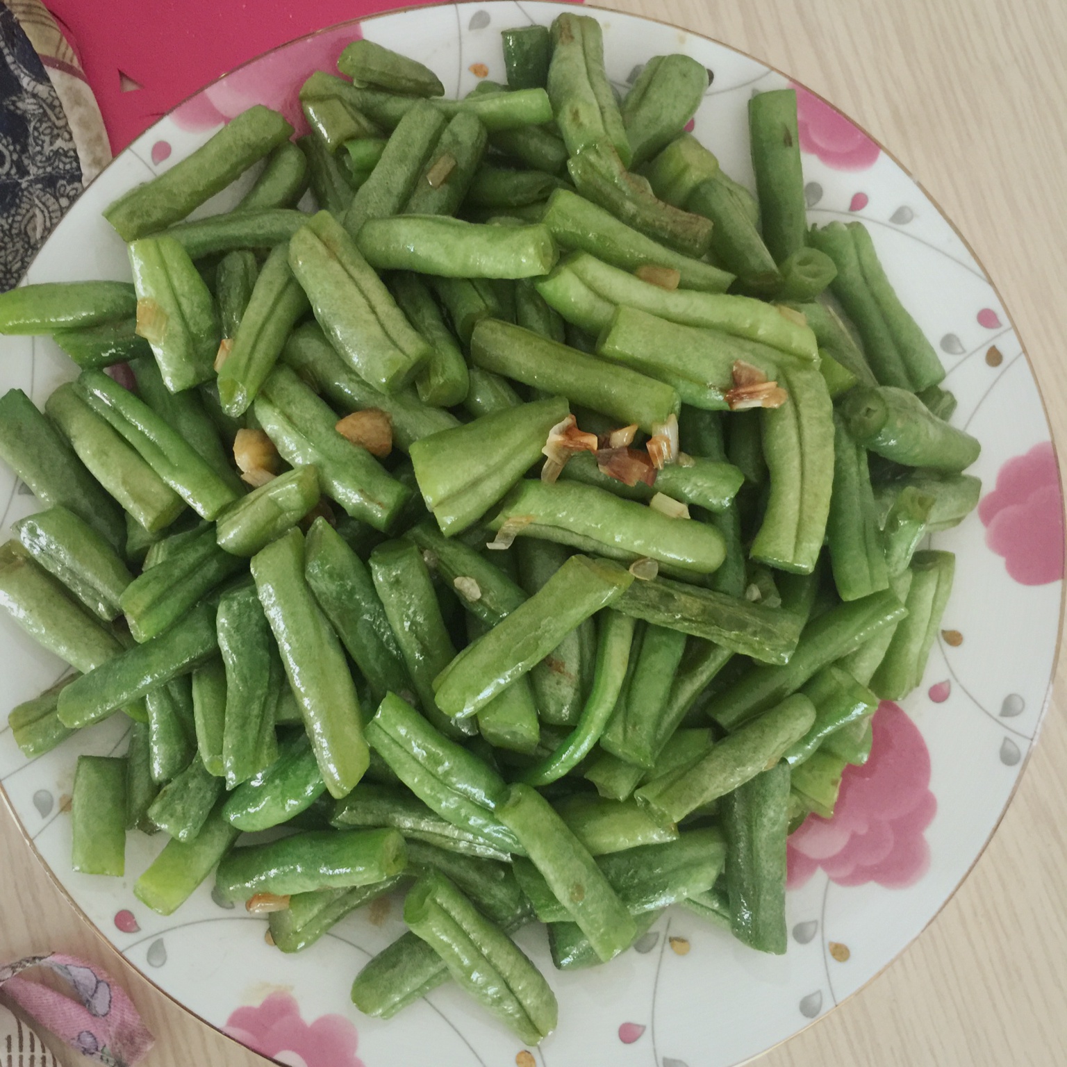 董太的私房菜--素炒四季豆