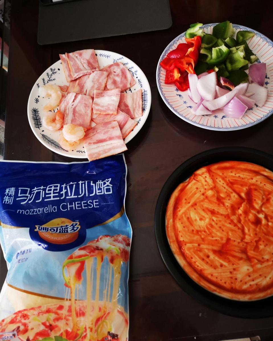 8寸纯手工什锦披萨