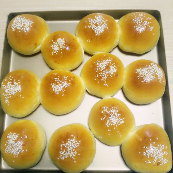 一次性发酵鲜奶油小面包