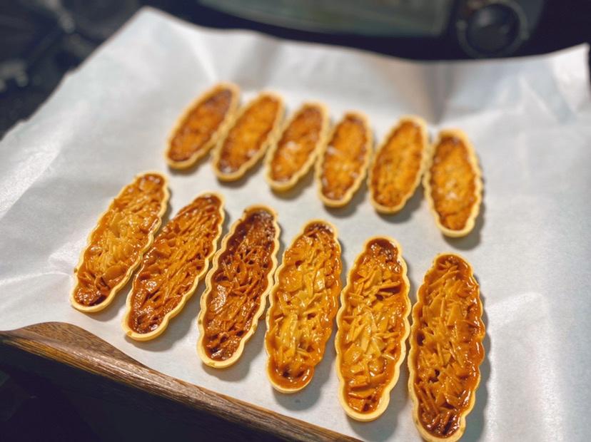 简单好做的焦糖杏仁糯米船