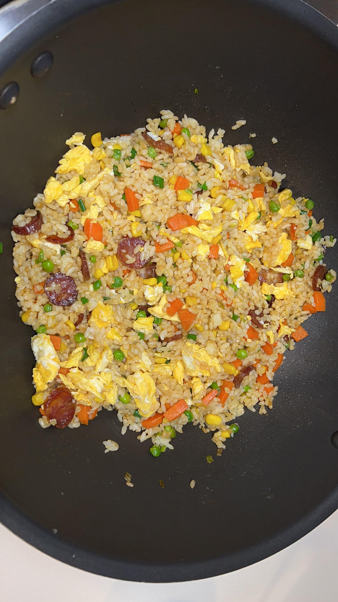 腊肠炒饭