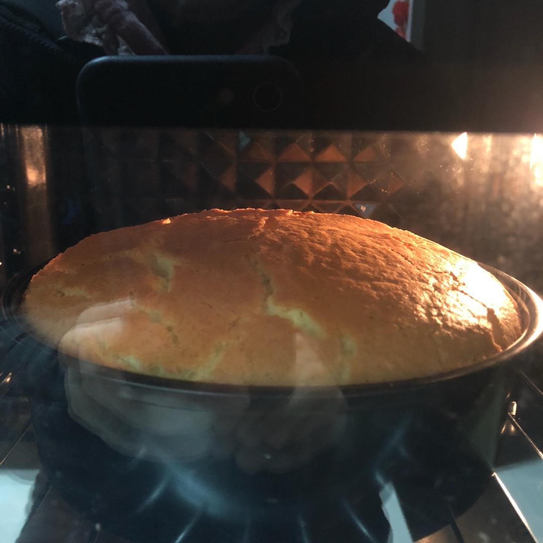 超详细步骤！8寸戚风（适合做蛋糕胚）