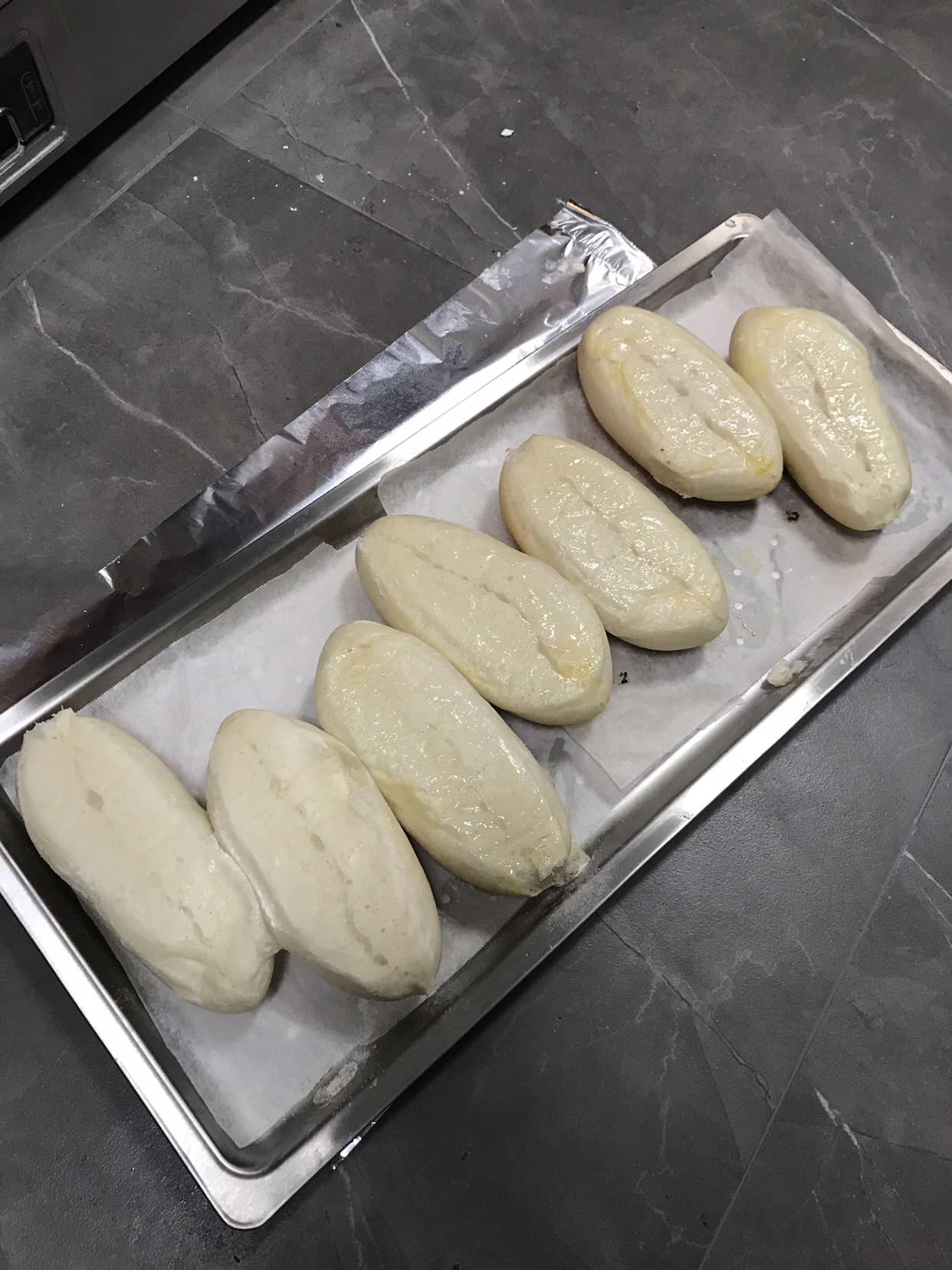 奥田蒸烤箱 法式小面包的做法 步骤18
