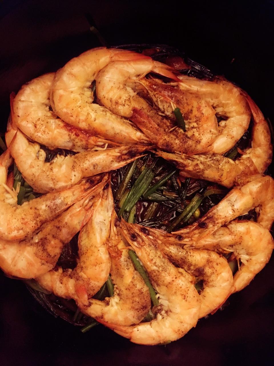 焖大虾（铸铁锅版）