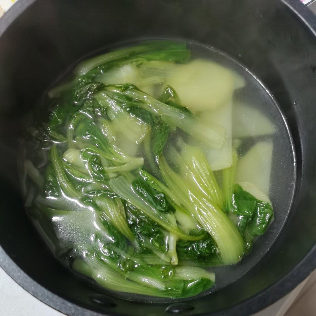 鸡毛菜土豆汤