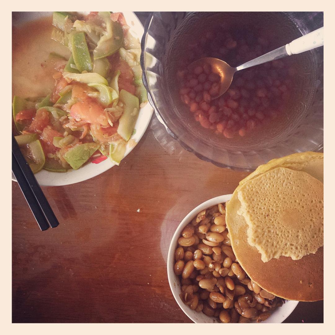 香甜玉米饼
