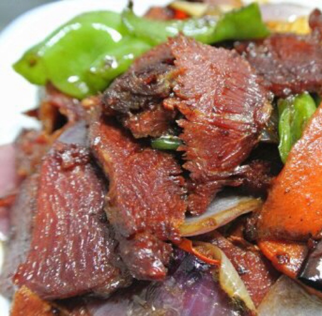 剪爷小辣椒做的回锅牛肉