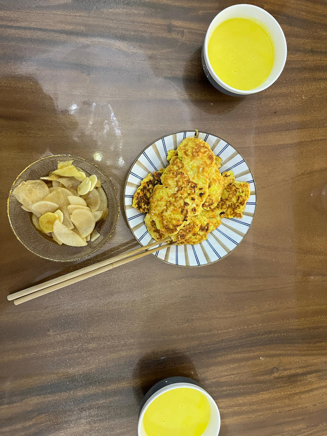 娃娃菜鸡蛋饼