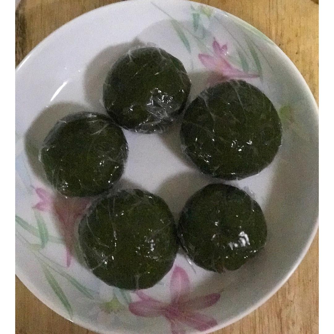自制青团