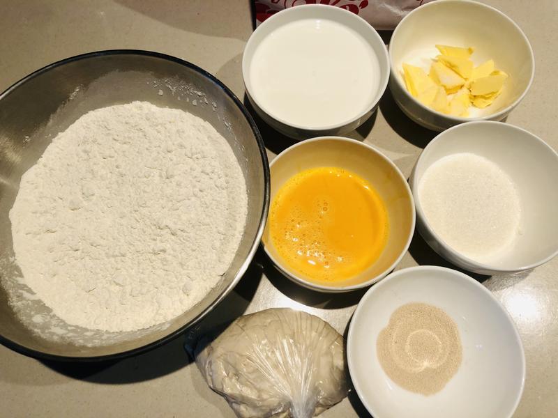 纯奶手撕吐司的做法 步骤1