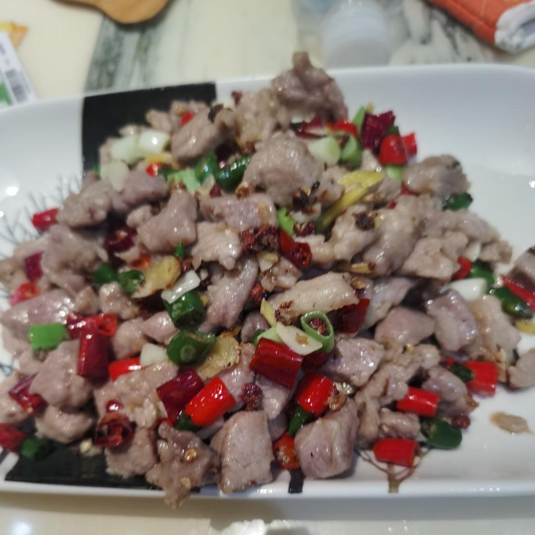 尖椒兔丁（鸡丁）