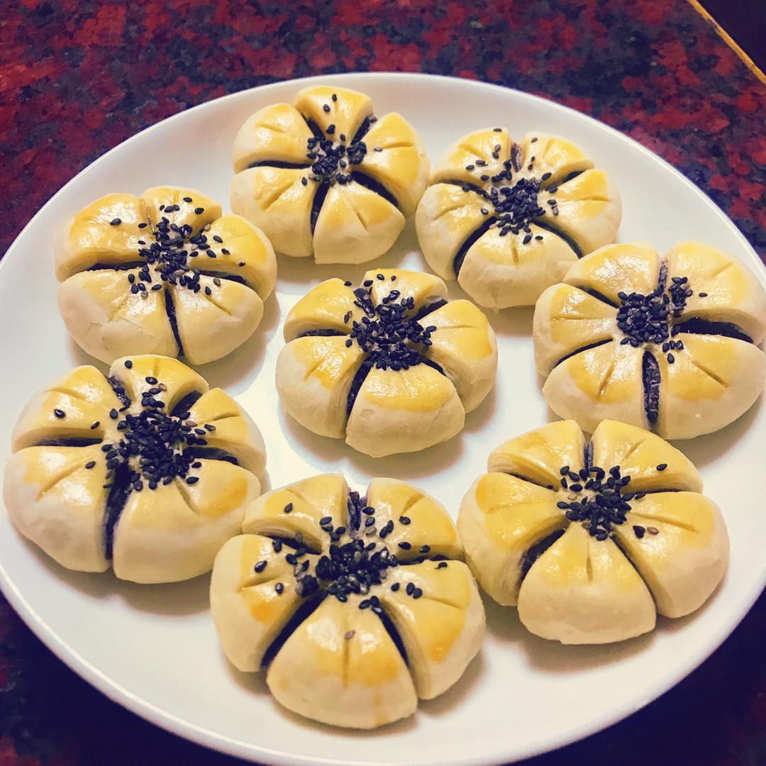 梅花豆沙酥