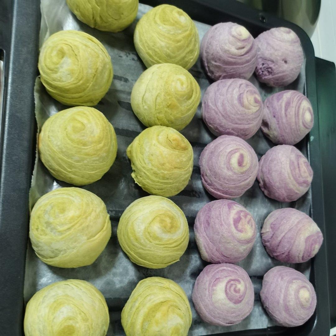 麻薯肉松蛋黄酥（少油少糖）