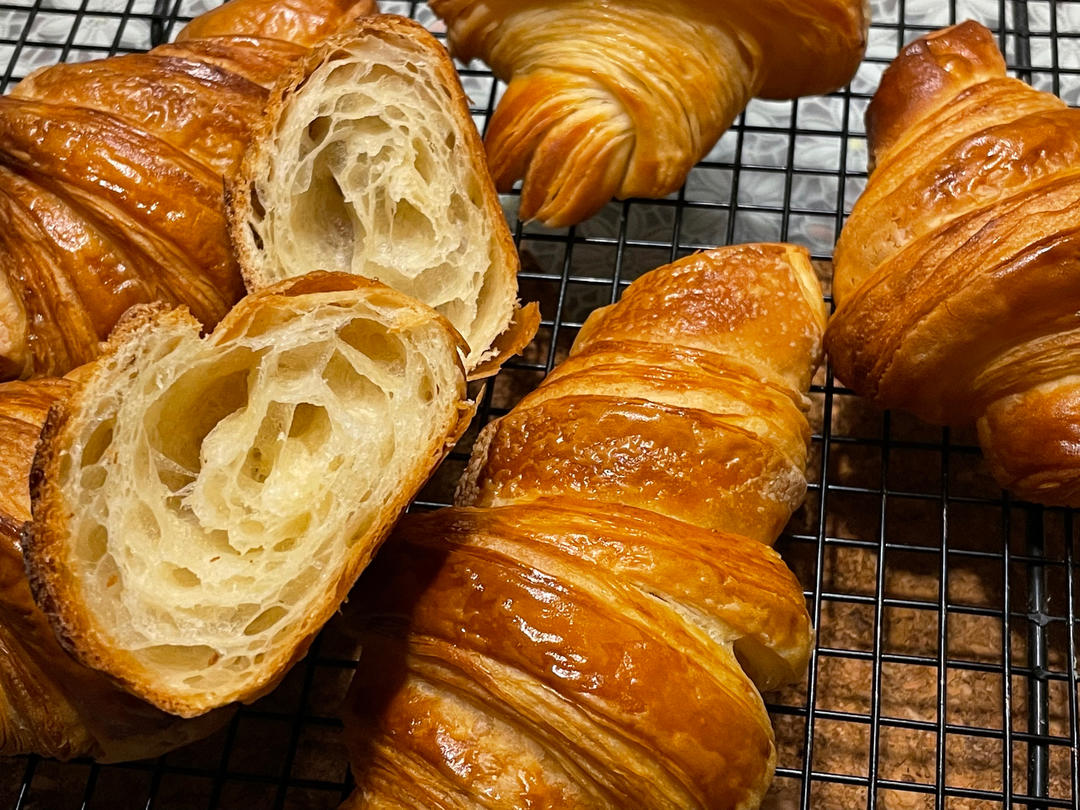 手工开酥-可颂羊角