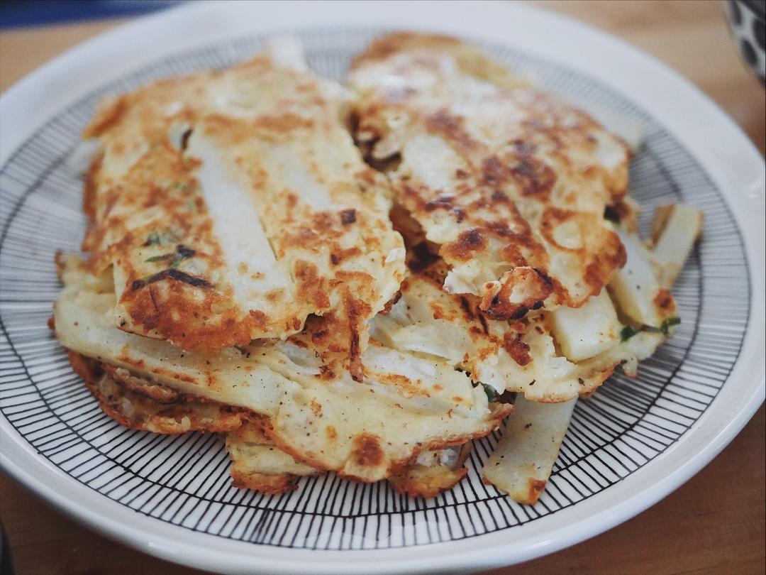 土豆洋葱煎饼