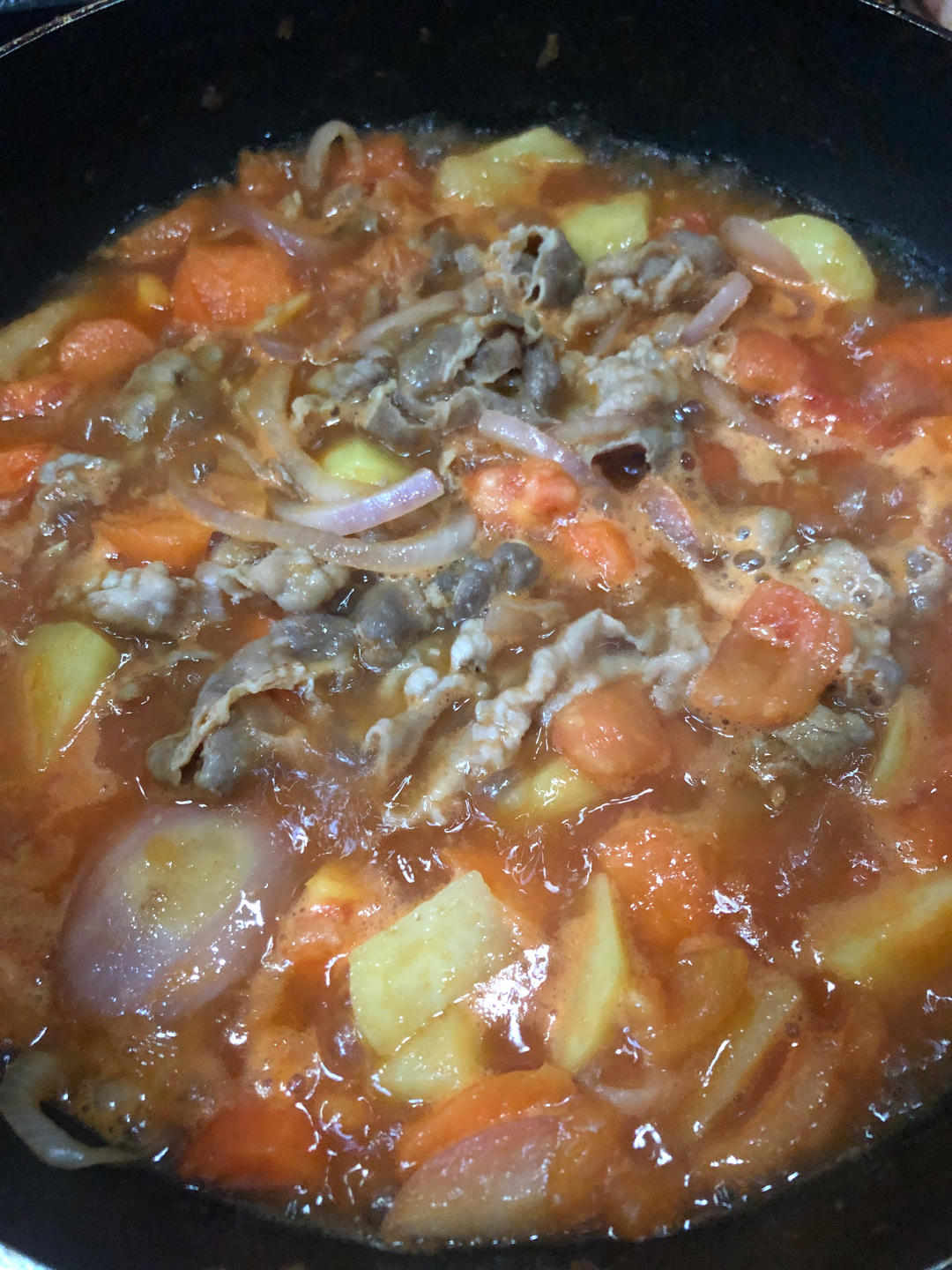 土豆胡萝卜肥牛