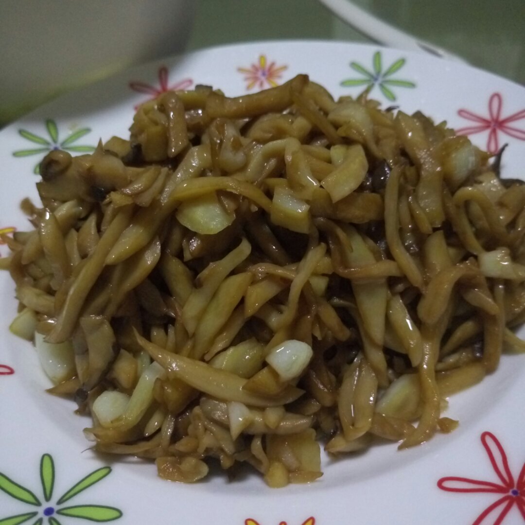 干煸手撕杏鲍菇