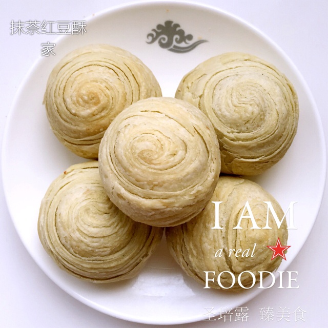 蛋黄酥~紫薯、抹茶、原味~花好月圆，中秋快乐~内附一次做六色蛋黄酥方法~