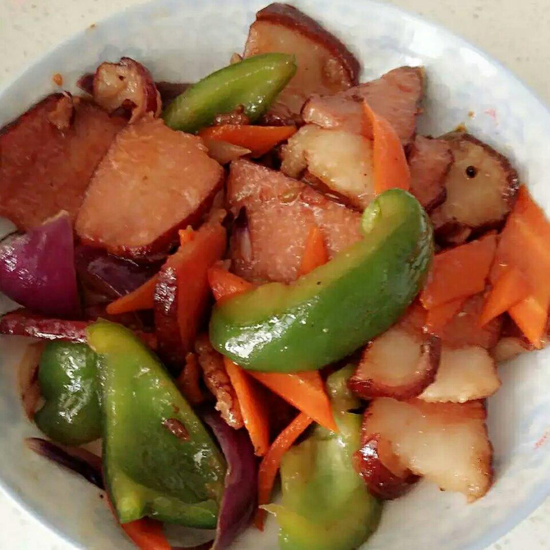 青椒炒腊肉