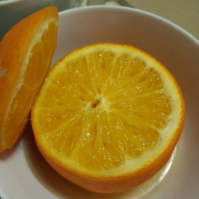 盐蒸橙子治疗咳嗽