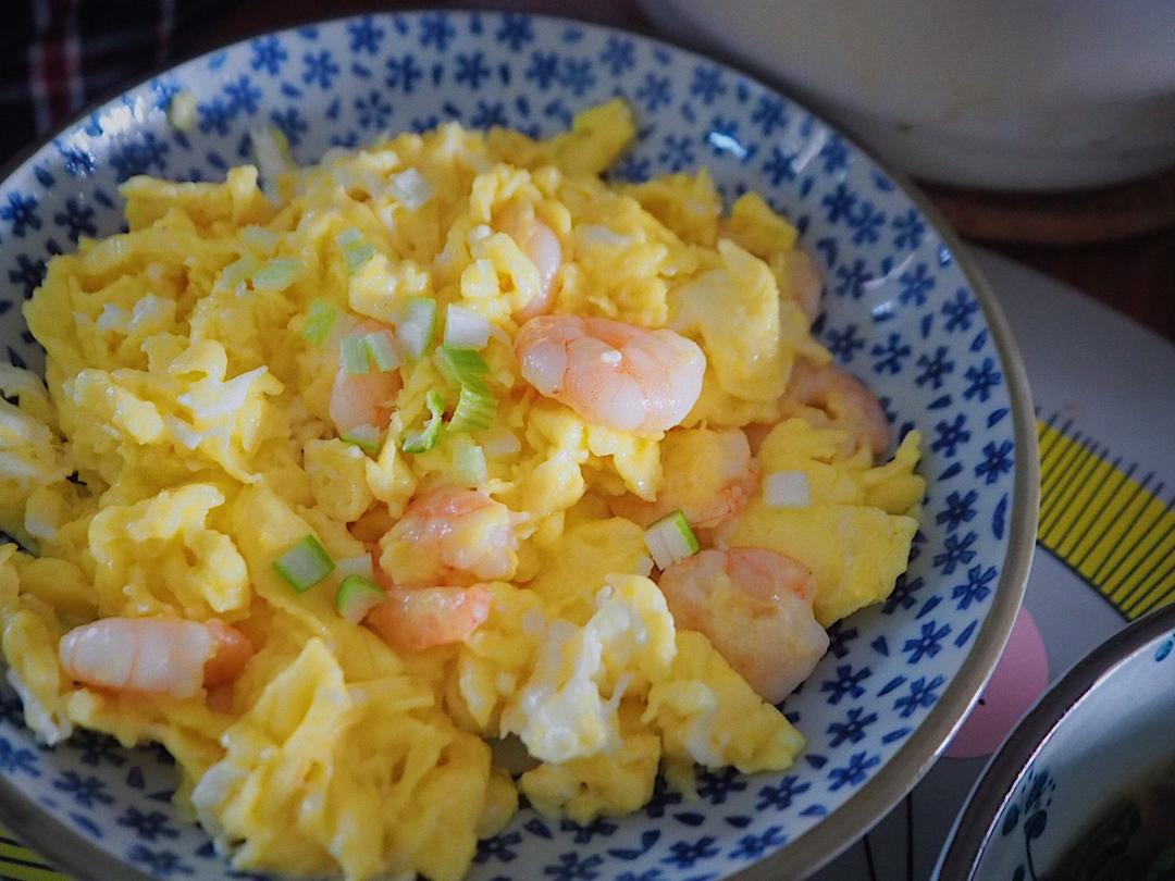 【虾仁滑蛋】超嫩滑，复刻茶餐厅经典